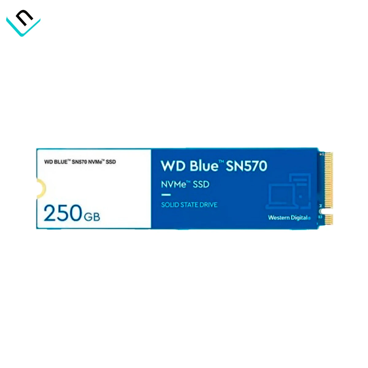 DISCO SOLIDO WESTERN DIGITAL WD BLUE SN570 | 250GB M.2, M.2 2280